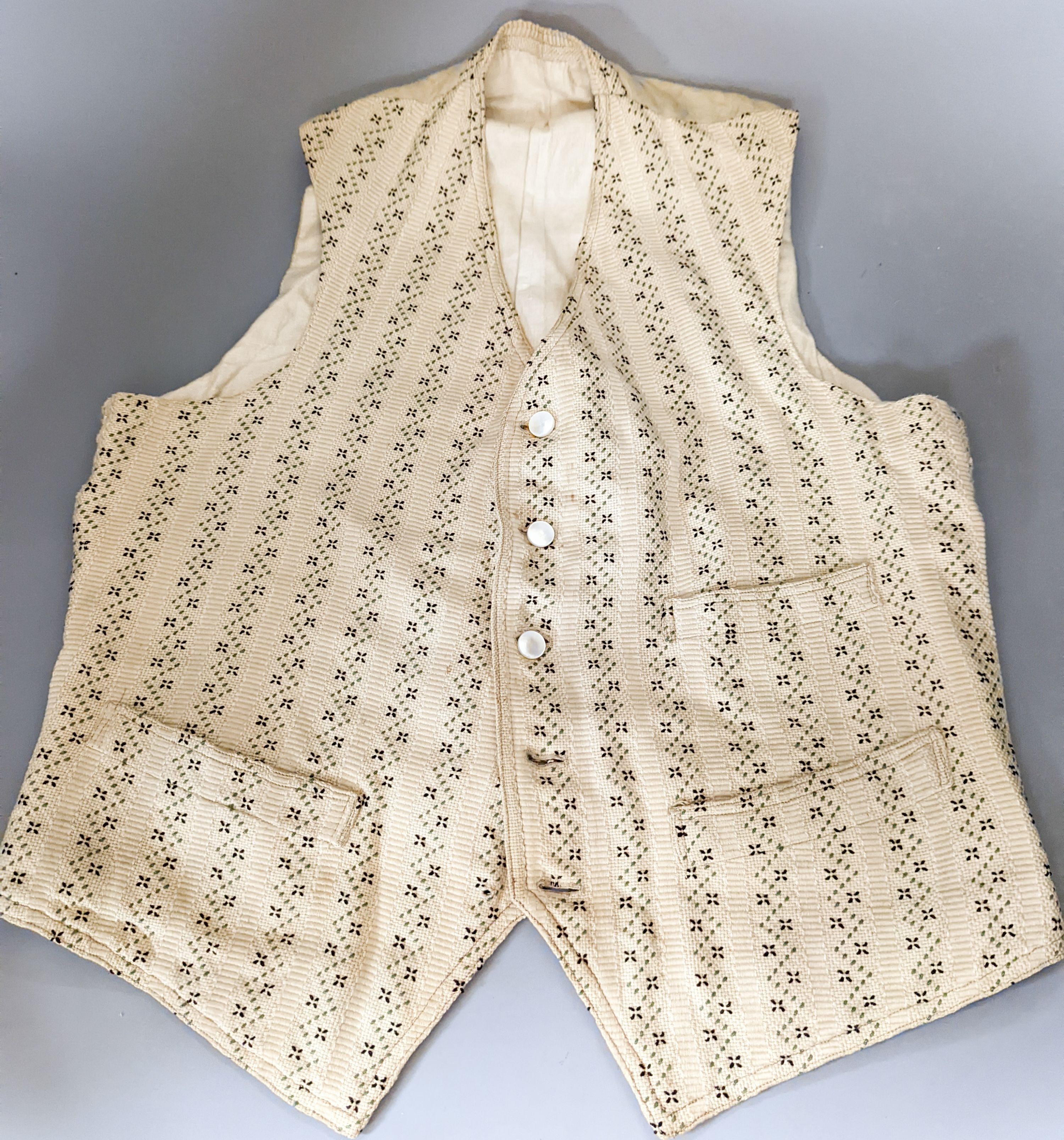 A 19th century gents waistcoat